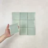 Les Carreaux De Jean  Faïence Pour Salle De Bains<Carrelage mural Effet Zellige Vert CROGIOLO ZELLIGE 10x10 Turchese - Les Carreaux de Jean