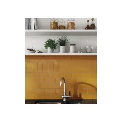 Gioia Materia Faïence Pour Wc|Faïence Unie<Carrelage mural faïence effet uni EVOLUTION 40x5 cm Blanc - Brillant - - boîte de 1 m2