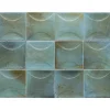 Gioia Materia Faïence Unie|Faïence Pour Wc<Carrelage mural faïence effet rustique THANGLONG Arco 10x10 cm Sky blue - Brillant / Poli - boîte de 0.60 m2