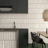 Gioia Materia Carrelage mural faïence effet artisanal MASIA 15x7.5 cm Cream - brillant - - boîte de 0.50 m2- Faïence Pour Salle De Bains