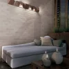 Gioia Materia Carrelage mural faience effet zellige MAGMA 20x6.5 cm Coral pink - - boîte de 0.5 m2- Faïence Unie|Faïence Pour Wc