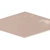 Gioia Materia Carrelage mural faience effet graphique BRIXTON Hexagone 20x10 cm Rose - - boîte de 0.50 m2- Faïence Unie|Faïence Pour Wc