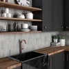Gioia Materia Faïence Pour Wc|Faïence Unie<Carrelage mural faience effet zellige MAGMA 13.2x13.2 cm Grey stone - - boîte de 1 m2