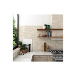 Gioia Materia Faïence Unie|Faïence Pour Wc<Carrelage mural faience effet zellige VILLAGE 13.2x6.5 cm Mushroom - Brillant / Poli - boîte de 0.50 m2