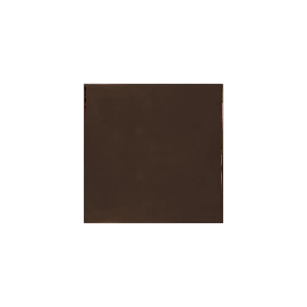 Gioia Materia Faïence Pour Cuisine|Faïence Unie<Carrelage mural faience effet zellige VILLAGE 13.2x6.5 cm Walnut brown - Brillant / Poli - boîte de 0.50 m2