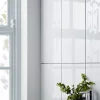 GoodHome Carrelage mural intérieur blanc brillant L.60 x l.30 cm x ép.9 mm, Perouso- Carrelage Mural Uni|Carrelage Mural Pour Douche