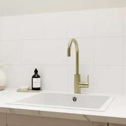 Carrelage Mural Uni|Carrelage Mural Pour Douche<Carrelage mural intérieur blanc brillant L.20 x l.20 cm x ép.6,5 mm, Spezzia
