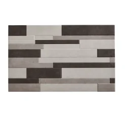 Carrelage Mural Pour Douche|Carrelage Mural Pour Cuisine<Carrelage mural intérieur décoratif effet béton, gris clair, noir L.25 x l.40 cm x ép.8,8 mm, Cimenti