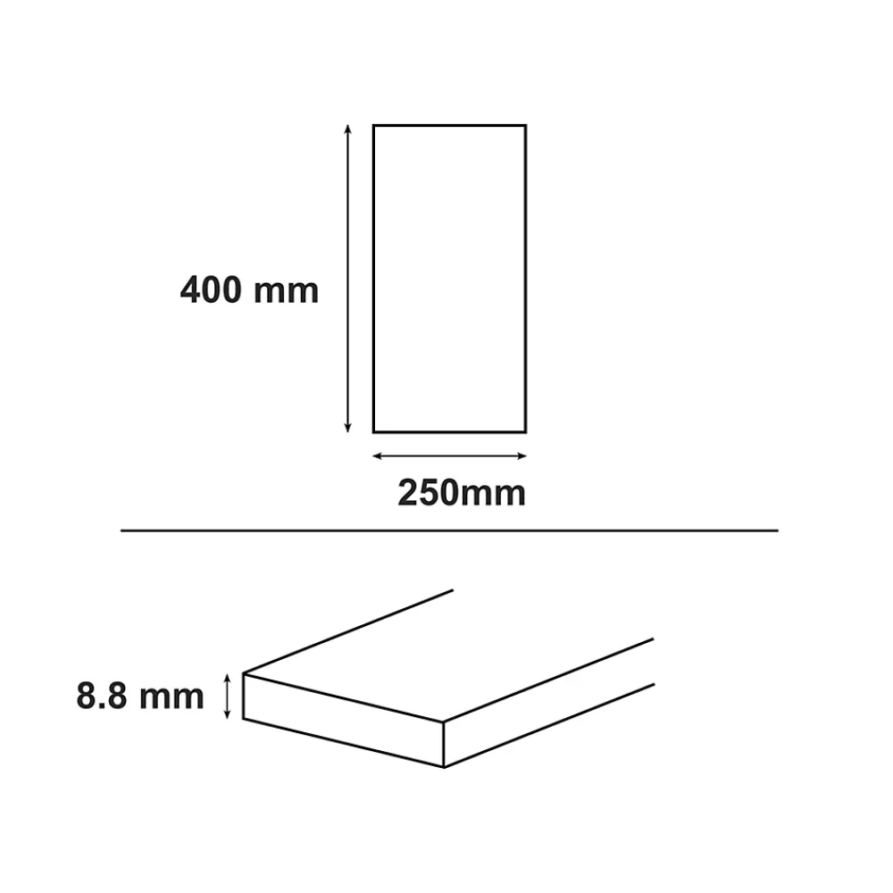 Carrelage mural intérieur effet béton ivoire L.40 x l.25 cm x ép.8,8 mm, Cimenti- Carrelage Mural Pour Douche|Carrelage Mural Pour Wc