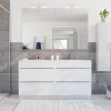 Colours Carrelage Mural Pour Douche|Carrelage Mural Pour Cuisine<Carrelage mural intérieur effet béton gris mat L.40 x l.25 cm x ép.8,8 mm, Cimenti