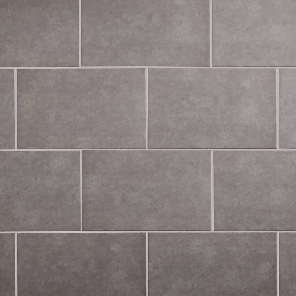 Colours Carrelage Mural Pour Douche|Carrelage Mural Pour Cuisine<Carrelage mural intérieur effet béton gris mat L.40 x l.25 cm x ép.8,8 mm, Cimenti