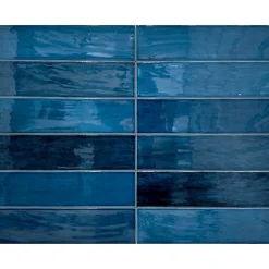 Lux Mosaic Carrelage Mural Pour Salle De Bains|Carrelage Mural Pour Douche<Carrelage mural intérieur/exterieur. Grès cérame Zellige Blue 7x28cm