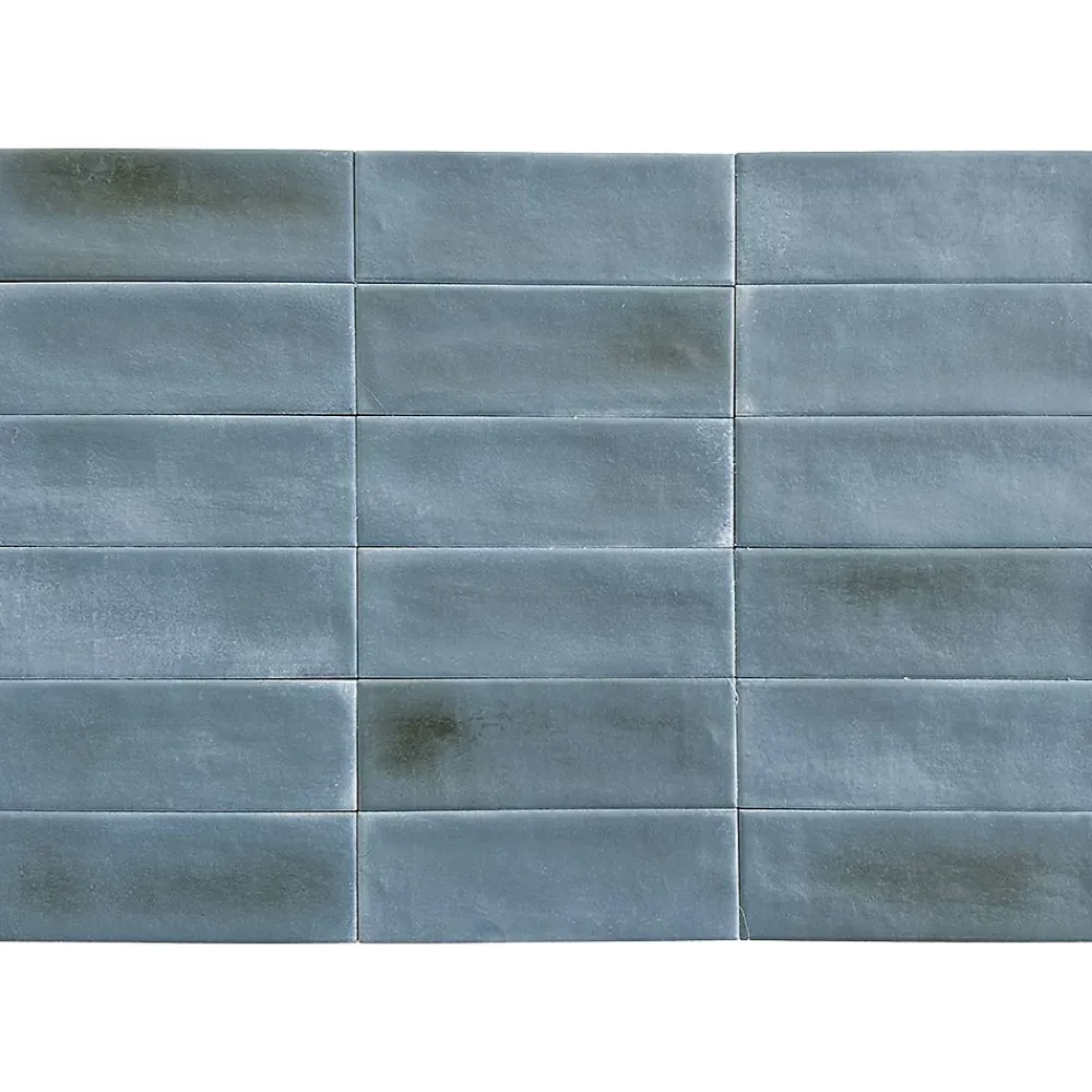 Lux Mosaic Carrelage Mural Effet Béton|Carrelage Mural Pour Cuisine<Carrelage Mural Mini Metro 5x15cm Premium. Night Blue Matt