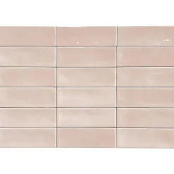 Lux Mosaic Carrelage Mural Mini Metro 5x15cm Premium. Beret Rose Brillant- Carrelage Mural Effet Béton|Carrelage Mural Pour Cuisine