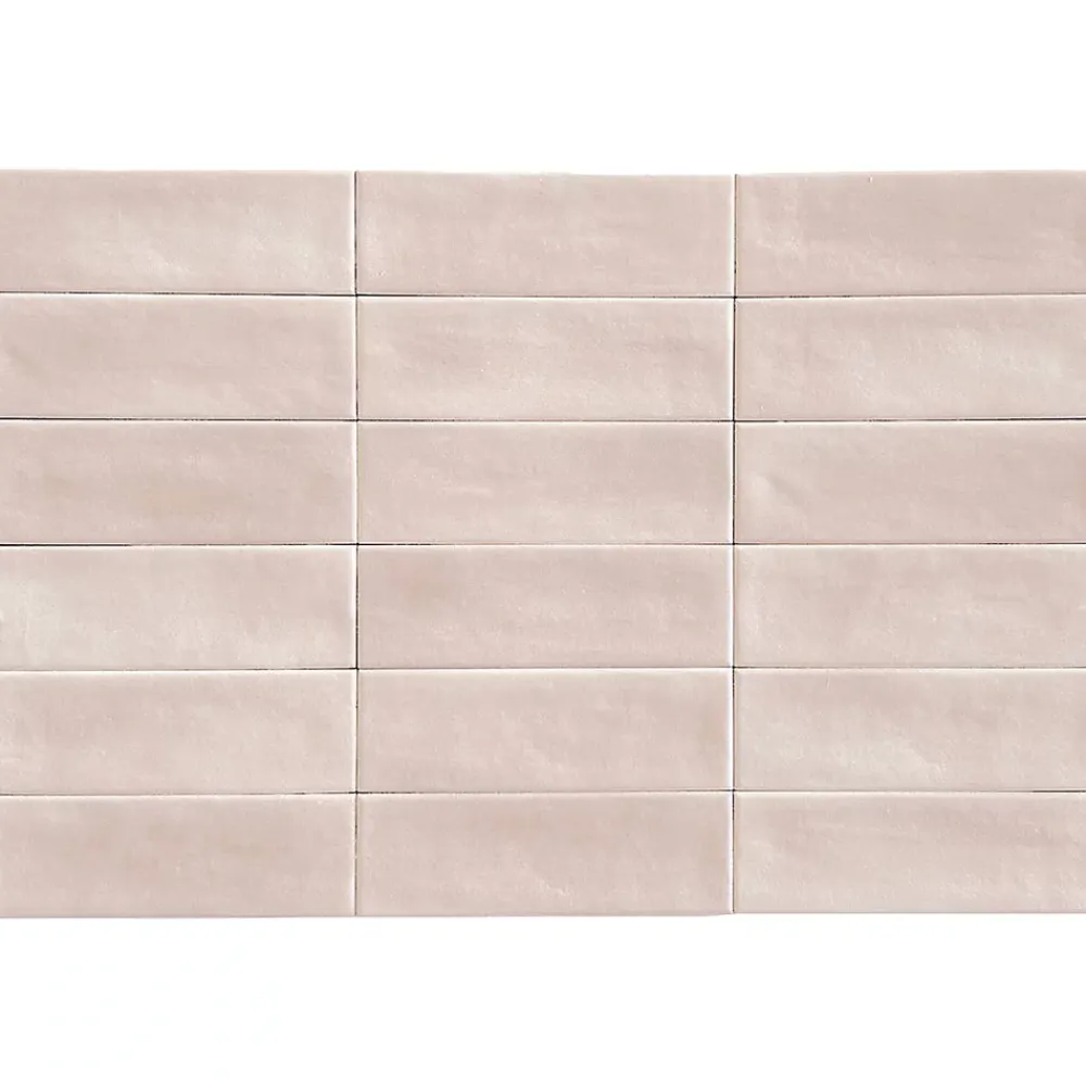 Lux Mosaic Carrelage Mural Effet Béton<Carrelage Mural Mini Metro 5x15cm Premium. Beret Rosé Matt