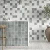 Lux Mosaic Carrelage Mural Premium Beret Steel Série 12x12cm- Carrelage Mural Effet Béton