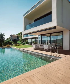 Energie Ker Carrelage Extérieur Et Terrasse<Carrelage Padouk 2cm Beige - ADZ 120 x 30cm ( vendu par boite de 0,72 m² )