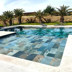 Concept Mosaïque Carrelage Extérieur Et Terrasse<Carrelage Piscine BALI 30x60 cm EFFET PIERRE DE BALI