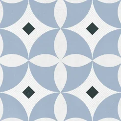 Lux Mosaic Carrelage premium effect ciment mat Cayenne 20x20 cm- Carrelage Sol Effet Carreaux De Ciment|Carrelage Sol Pour Cuisine