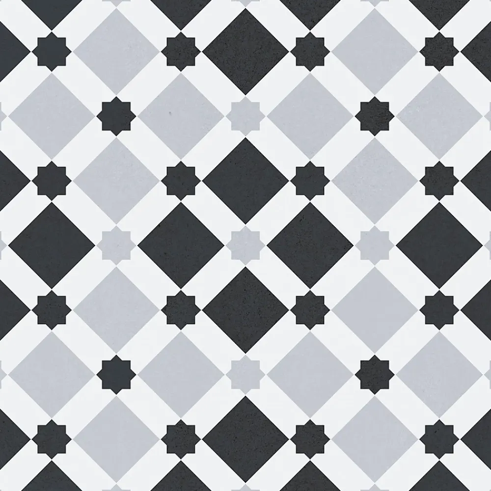 Lux Mosaic Carrelage Sol Effet Carreaux De Ciment<Carrelage premium effect ciment mat Dekor Dusk 20x20 cm