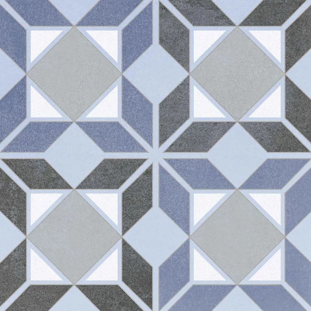 Lux Mosaic Carrelage Sol Effet Carreaux De Ciment|Carrelage Sol Pour Cuisine<Carrelage premium effect ciment mat Matanzas Patchwork 20x20 cm