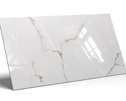 Ilcom Carrelage Sol Pour Pièce À Vivre|Carrelage Sol Effet Marbre<Carrelage rectifié pour sol ou mur intérieur ou extérieur 60 cm x 120 cm - Torrence white