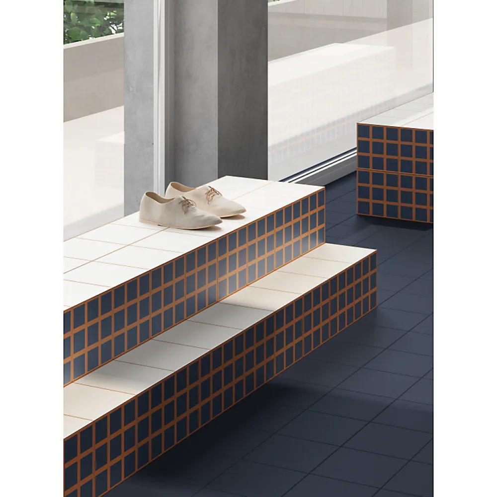 Aelle Carrelage Carrelage Sol Uni<Carrelage sol / mur bleu 18,6x18,6 cm Base OLTRE Blu