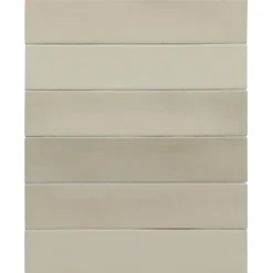 Eiffel art construction Carrelage Sol Effet Béton<Carrelage sol / mur brique effet béton beige mate 6x30 cm WADI BEIGE