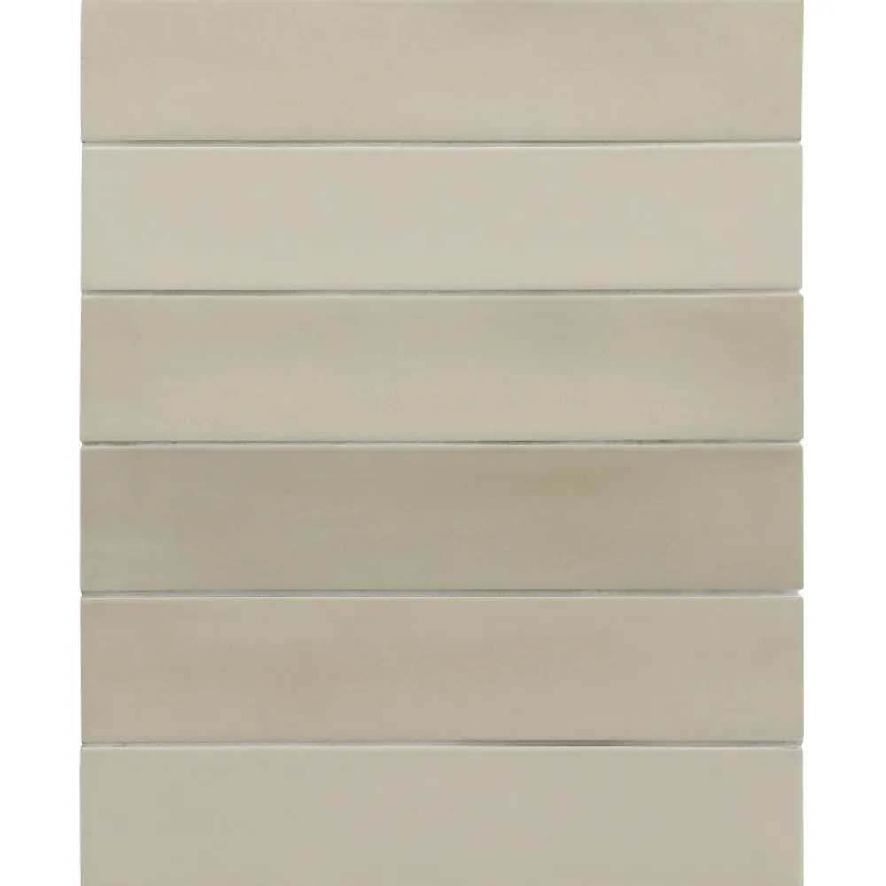 Eiffel art construction Carrelage Sol Effet Béton<Carrelage sol / mur brique effet béton beige mate 6x30 cm WADI BEIGE