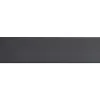 Aelle Carrelage Carrelage sol / mur brique uni noir 5,6x23,2 cm MODULO BASE CARBONE- Carrelage Sol Uni