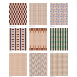 Aelle Carrelage Carrelage sol / mur briquette rectangulaire uni rose mate 5X15 cm FÄRGBLOCK MATT CIPRIA FGB121M- Carrelage Sol Uni