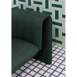 Aelle Carrelage Carrelage Sol Uni<Carrelage sol / mur briquette rectangulaire uni vert émeraude brillant 5X15 cm FÄRGBLOCK LUCIDO SMERALDO FGB107L