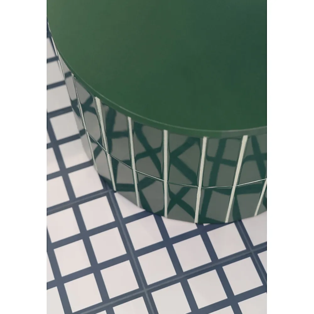 Aelle Carrelage Carrelage Sol Uni<Carrelage sol / mur briquette rectangulaire uni vert émeraude brillant 5X15 cm FÄRGBLOCK LUCIDO SMERALDO FGB107L