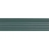 Aelle Carrelage Carrelage Sol Pour Wc<Carrelage sol / mur brique à relief uni bleu vert 5,6x23,2 cm MODULO INCISO MUSCHIO