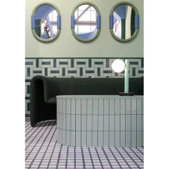 Aelle Carrelage Carrelage Sol Uni<Carrelage sol / mur briquette rectangulaire uni vert émeraude mate 5X15 cm FÄRGBLOCK MATT SMERALDO FGB120M