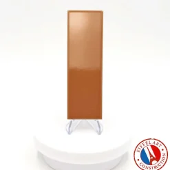 Aelle Carrelage Carrelage sol / mur briquette rectangulaire uni orange brillant 5X15 cm FÄRGBLOCK LUCIDO ARANCIO FGB109L- Carrelage Sol Pour Wc