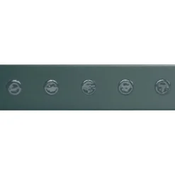 Aelle Carrelage Carrelage sol / mur brique à relief uni bleu vert 5,6x23,2 cm MODULO TONDI MUSCHIO- Carrelage Sol Pour Wc|Carrelage Sol Uni
