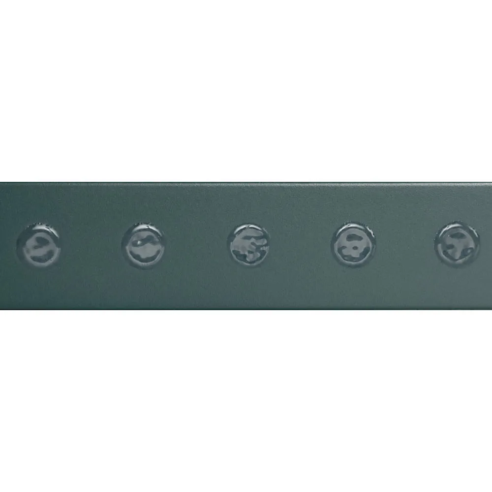 Aelle Carrelage Carrelage sol / mur brique à relief uni bleu vert 5,6x23,2 cm MODULO TONDI MUSCHIO- Carrelage Sol Pour Wc|Carrelage Sol Uni