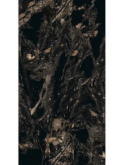 Limcaro Carrelage Sol Effet Marbre|Carrelage Sol Pour Cuisine<Carrelage sol / mur effet marbre noir MAGNIFIQUE BLACK l.60 x L.120 cm Brillant