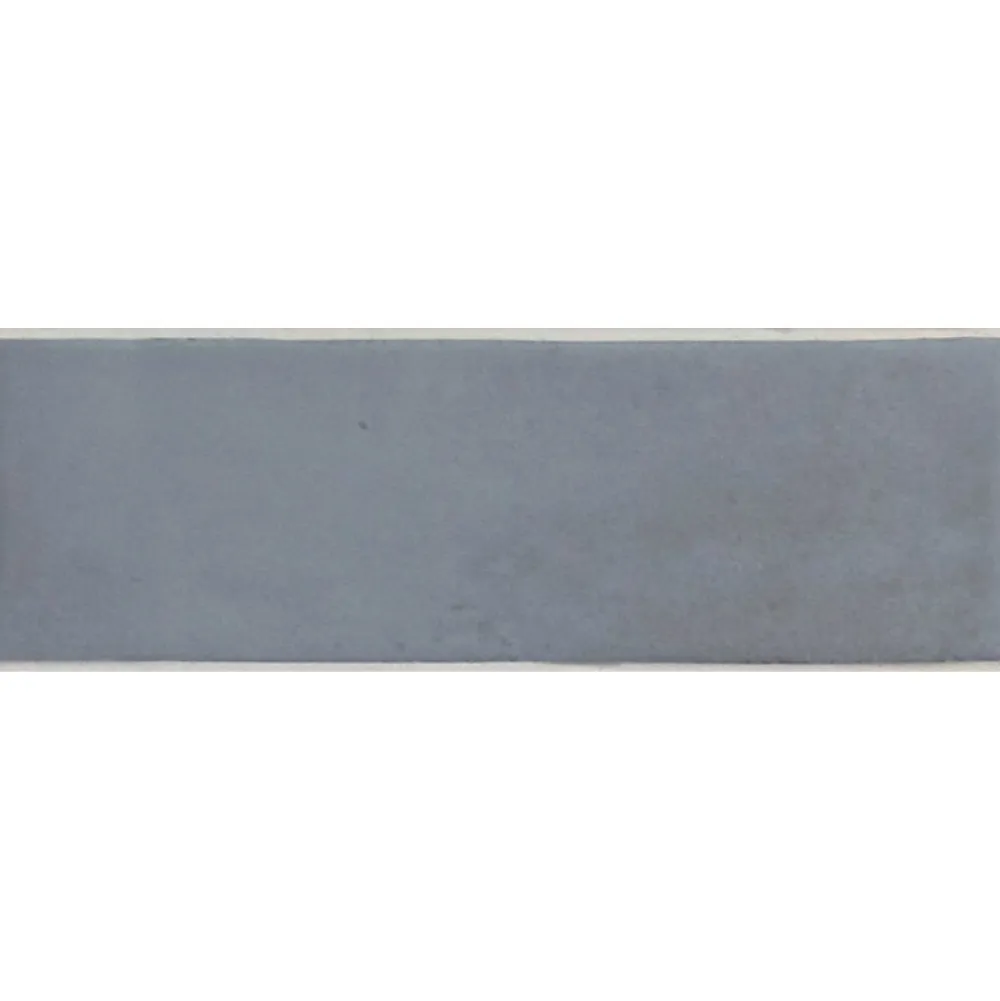 Aelle Carrelage Carrelage sol / mur effet zellige bejmat marocain 5X15 cm bleu mate 5X15 cm COCO BLUE NIGHT MATT- Carrelage Sol Pour Wc
