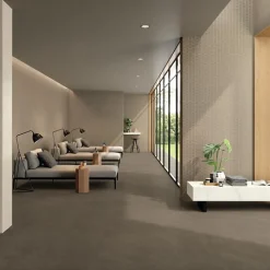 Aelle Carrelage Carrelage sol / mur effet béton ciré naturel 30x60 cm Boost natural umber- Carrelage Sol Pour Salle De Bains