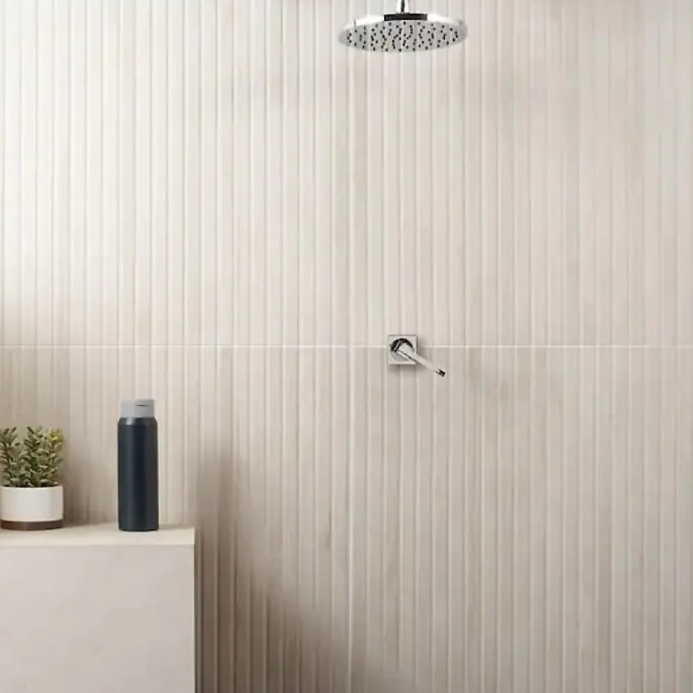 Aelle Carrelage Carrelage Sol Pour Pièce À Vivre|Carrelage Sol Effet Bois<Carrelage sol / mur effet bois bambou à relief 60x120 cm ARTWOOD RIBBON WHITE