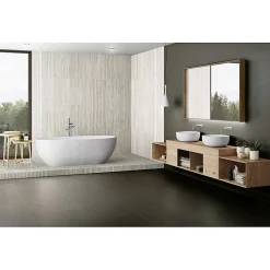 Aelle Carrelage Carrelage Sol Pour Pièce À Vivre|Carrelage Sol Effet Bois<Carrelage sol / mur effet bois bambou à relief 60x120 cm ARTWOOD RIBBON WHITE