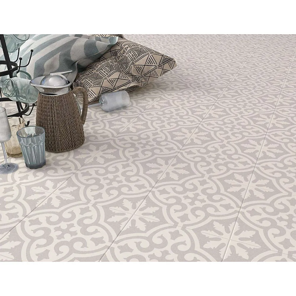 Aelle Carrelage Carrelage Sol Pour Cuisine|Carrelage Sol Effet Carreaux De Ciment<Carrelage sol / mur effet ciment 20x20 cm SVENSKA JUVEL
