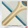 Aelle Carrelage Carrelage sol / mur effet ciment 20x20 cm 1900 MONTANER- Carrelage Sol Effet Carreaux De Ciment
