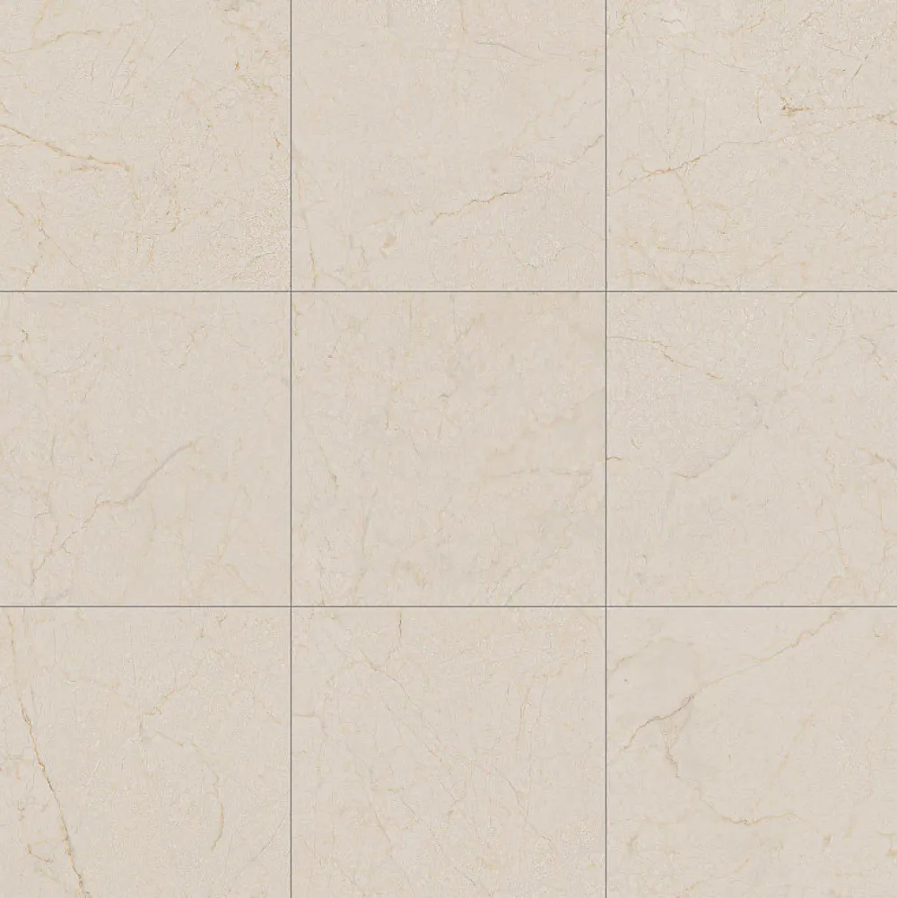 Aelle Carrelage Carrelage sol / mur effet terrazzo beige 60x60 cm CREAM R DUNE- Carrelage Sol Effet Pierre