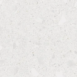 Eiffel art construction Carrelage sol / mur effet terrazzo blanc 120x120 cm MISCELA NACAR (vendu par boite de 1.44m2)- Carrelage Sol Effet Terrazzo