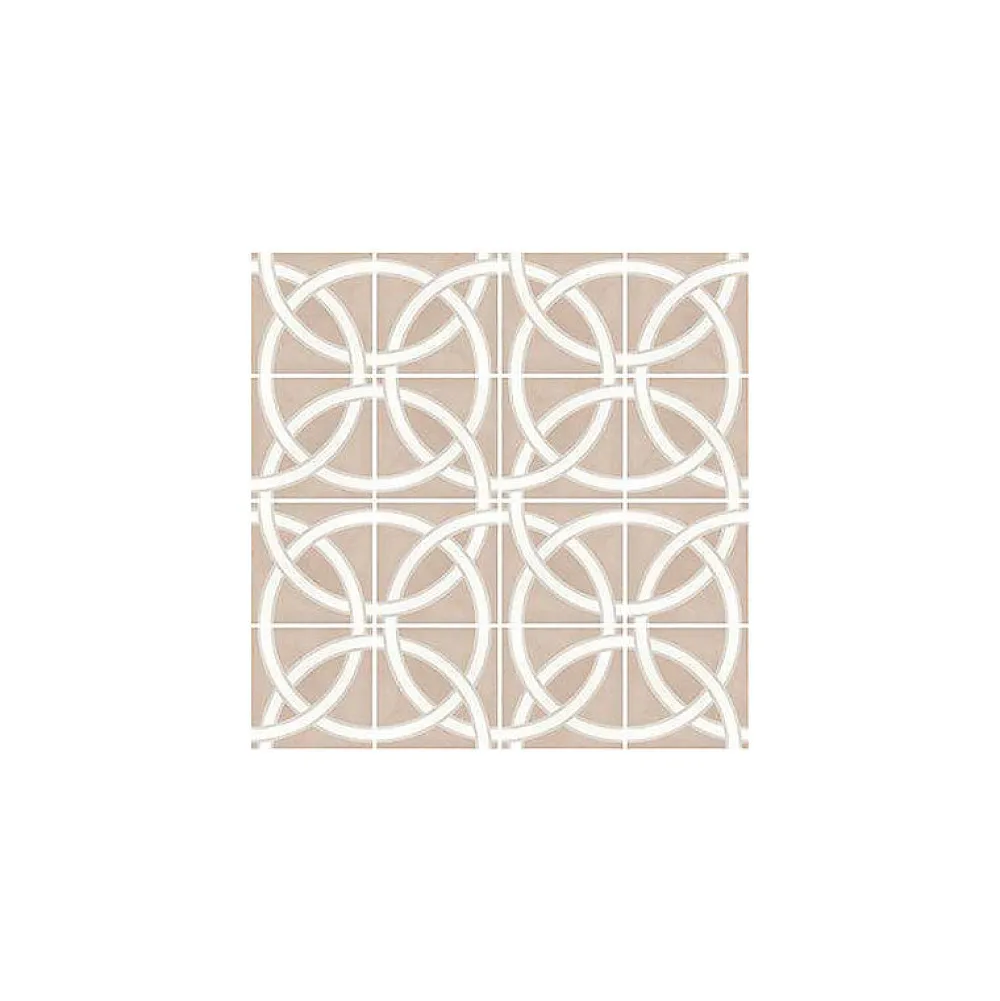 Eiffel art construction Carrelage sol / mur effet ciment 20x20 cm CAPRICE DECO LOOP PASTEL (vendu par boite de 1m2)- Carrelage Sol Pour Cuisine|Carrelage Sol Effet Carreaux De Ciment
