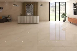 Limcaro Carrelage sol / mur effet marbre beige ATLANTIC SAND l.60 x L.120 cm Brilliant- Carrelage Sol Pour Salle De Bains|Carrelage Sol Pour Pièce À Vivre