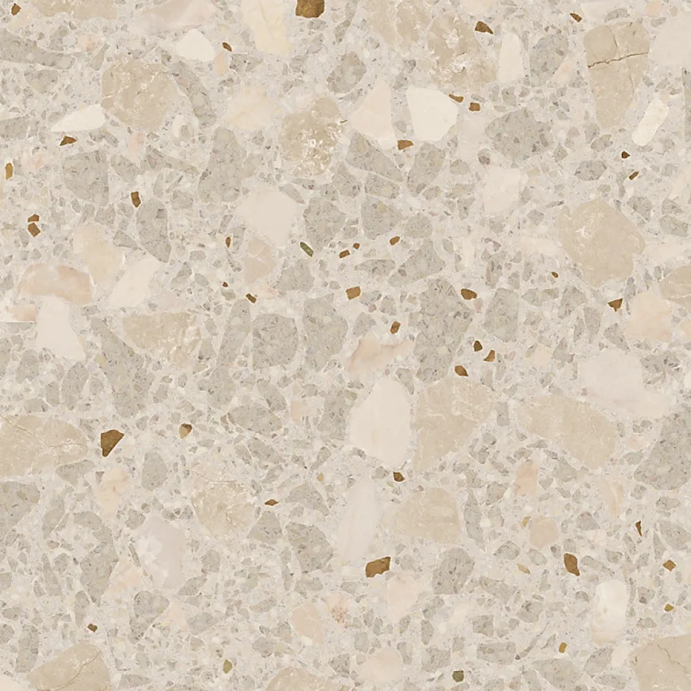 Aelle Carrelage Carrelage Sol Effet Pierre<Carrelage sol / mur effet terrazzo 80x80 cm MONACO R BEIGE